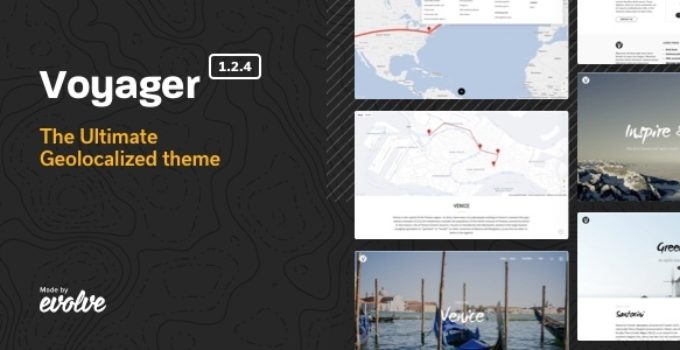 Voyager - The Geolocalized Multipurpose WP theme