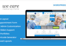We Care - Medical & Health WordPress Theme