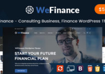 We Finance - Consulting Business, Finance WordPress Theme
