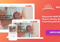 WeBelieve | Church, Charity and Fundraising Responsive Multi-Purpose WP Theme