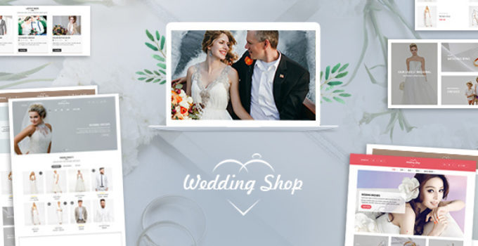 Wedding Shop - Love Paradise Responsive WooCommerce WordPress Theme
