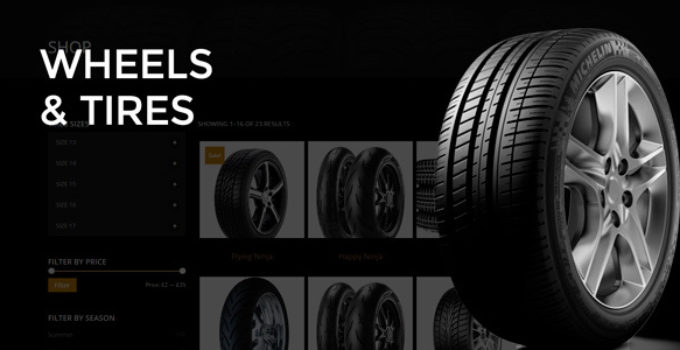 Wheels & Tires - WordPress Theme