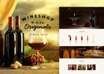 WineShop - Food & Wine Online Store WordPress Theme
