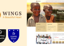 Wings Charity | WordPress Charity Theme