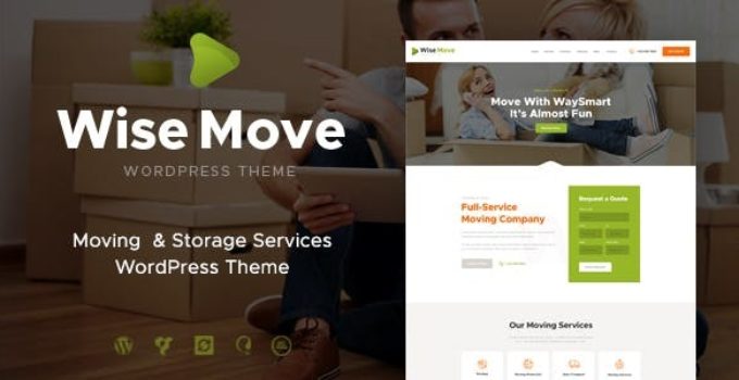 Wise Move | Moving and Storage Services WordPress Theme