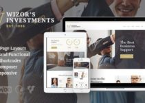 Wizor's | Investments & Business Consulting WordPress Theme