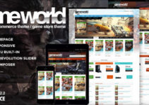 WooCommerce Game Theme - GameWorld