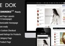 WooCommerce WordPress Theme - RoeDok