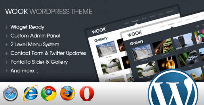 Wook – 2 in 1 Portfolio & Business Wordpress