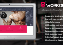 Workout - A Responsive WordPress Gym Theme
