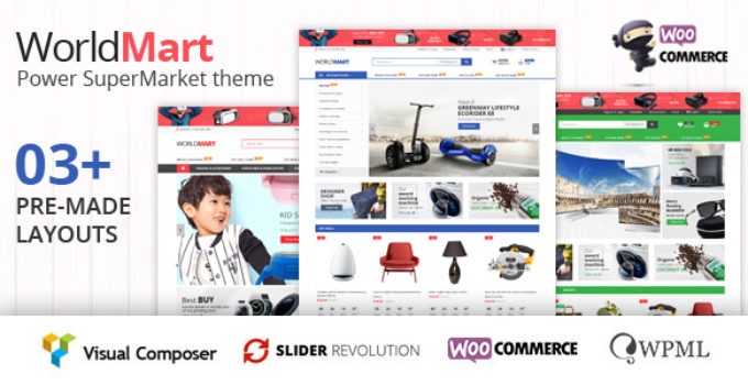 Worldmart - WooCommerce WordPress Theme