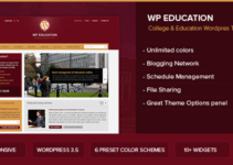 WP Education - Responsive, professional and powerful education theme