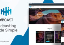 Wpcast - Audio Podcast WordPress Theme