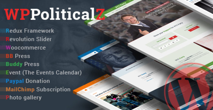 WPPoliticalz - Election Campaign Political WordPress Theme