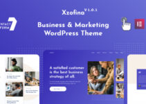 Xzofina - Business And Marketing WordPress Theme