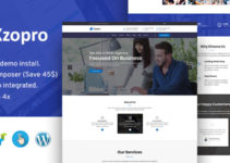 Xzopro - Finance And Business Consulting WordPress Theme