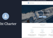 Yacht Charter - WordPress Theme
