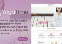 Yoga Time - Responsive WordPress Theme