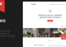 Yokko - Multipurpose and WooCommerce WordPress Theme