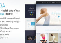 Yooga- Yoga, Fitness & Gym WordPress Theme