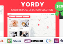 Yordy - Multipurpose Directory Listings WordPress Theme