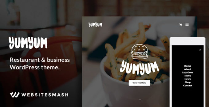 YumYum - Restaurant & Business WordPress Theme