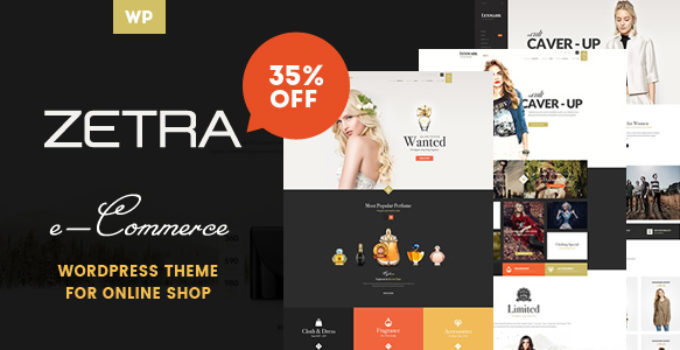 Zetra - A WordPress Theme for eCommerce Websites