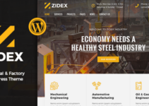 Zidex - Industrial & Factory WordPress Theme