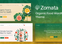 Zomata - Organic Food WordPress Theme