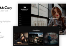 Annie - Creative Photography WordPress Theme