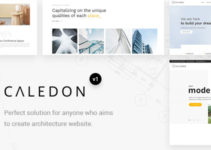 Caledon - Modern WordPress Theme For Architecture & Interior Companies