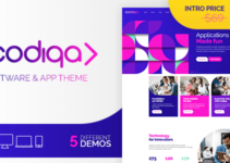 Codiqa - Software and App WordPress Theme