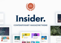 Insider - Contemporary Magazine and Blogging Theme