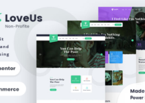 Loveus - NonProfit Charity WordPress Theme