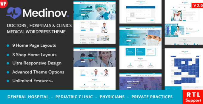 Medinova - Medical Health WordPress