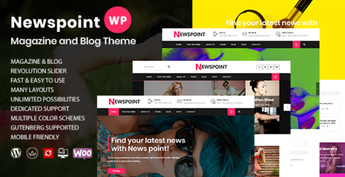 Newspoint - Creative Personal Blog WordPress Theme