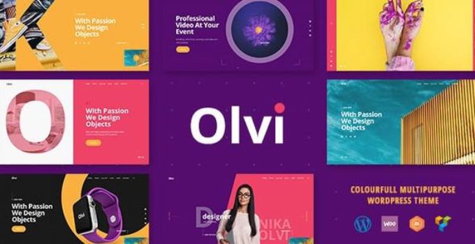 Olvi | A Creative MultiPurpose WordPress Theme for MultiPurpose