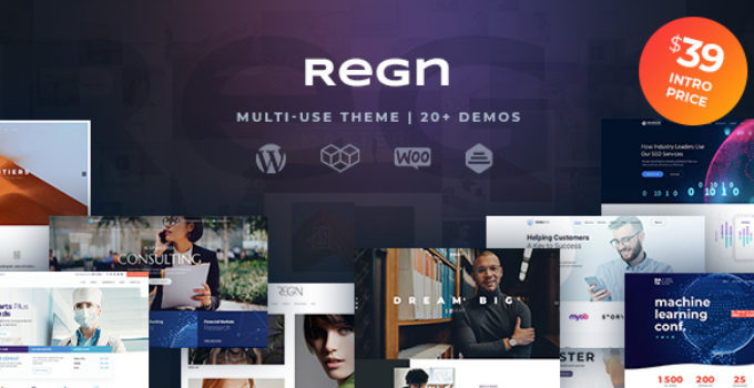 Regn | Agency & Business WordPress Theme