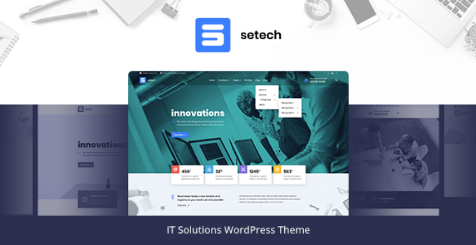 Setech - IT Services and Solutions WordPress Theme