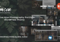 Tomson - Photography WordPress Theme