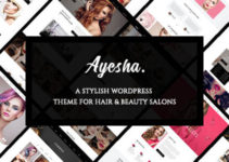 Ayesha - Hairdressers and Beauty Salons WordPress Theme