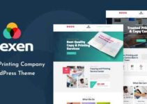 Dexen - Printing Company WordPress Theme