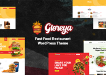 Gloreya - Fast Food WordPress Theme