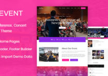 Lifevent - Conference WordPress Theme