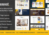 Renovat - Construction Building WordPress Theme