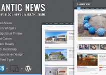 Atlantic News - Responsive WordPress Magazine Blog