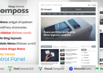 Composs - Elegant Blog, Magazine & News Theme