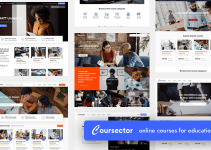 Coursector | LMS Education WordPress
