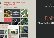 Daily - A Beautiful WordPress Blog & Photo theme