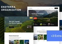 Ekoterra - NonProfit & Ecology WordPress Theme